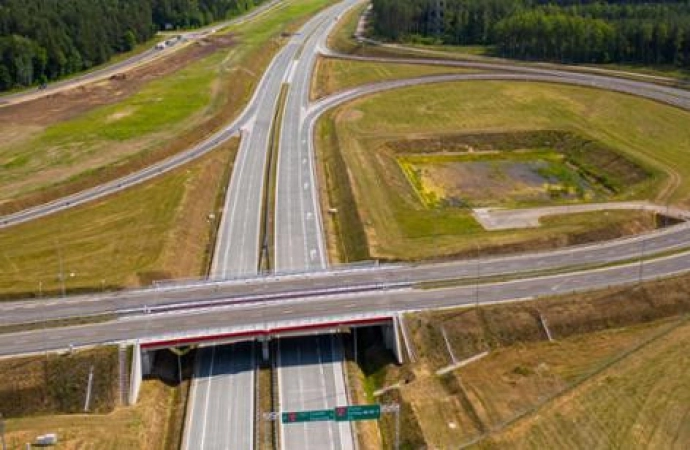 W przyszłym miesiącu droga S61 na terenie województwa warmińsko-mazurskiego ma być oddana do użytku.